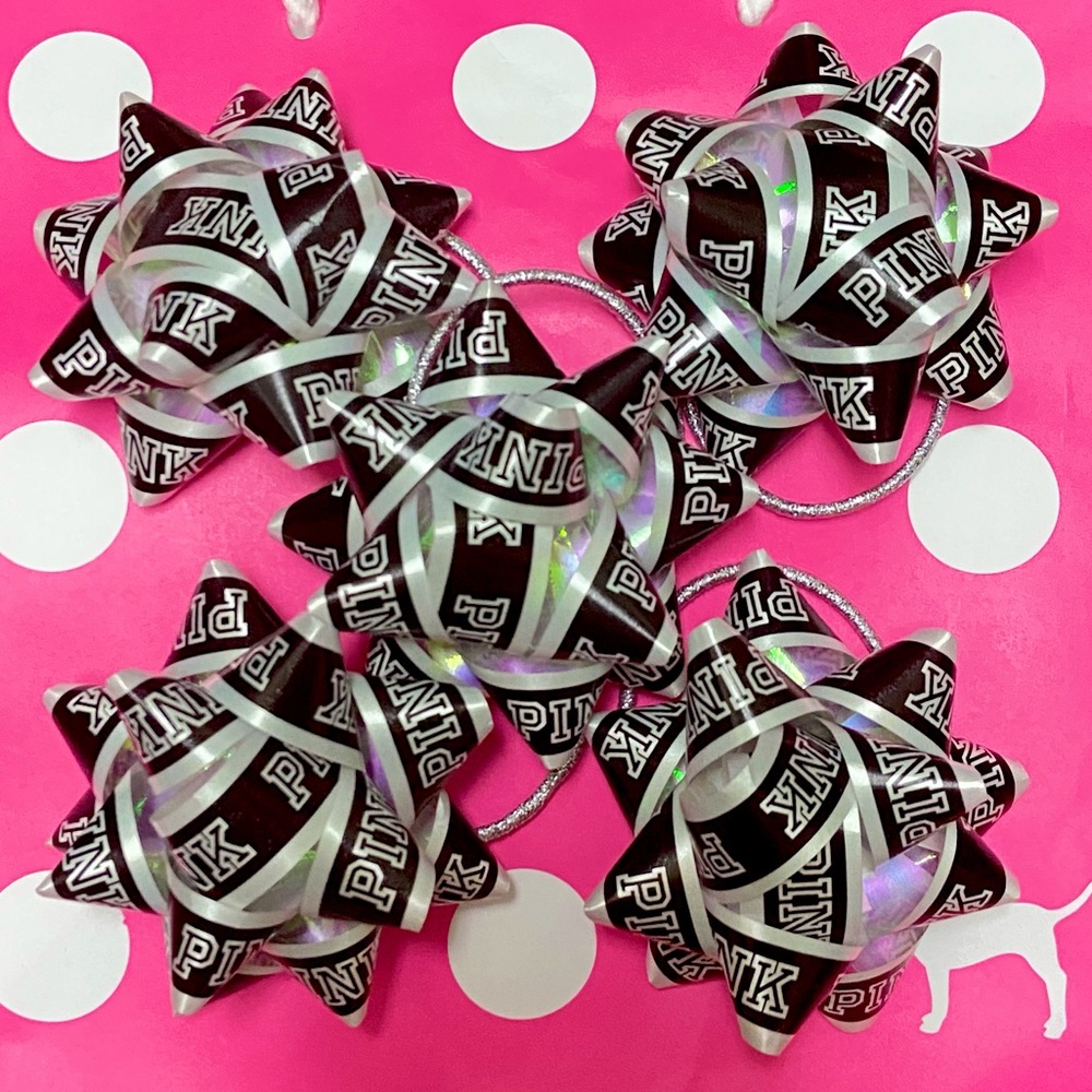 PINK VS DECORATION DISPLAY GIFT BOWS
